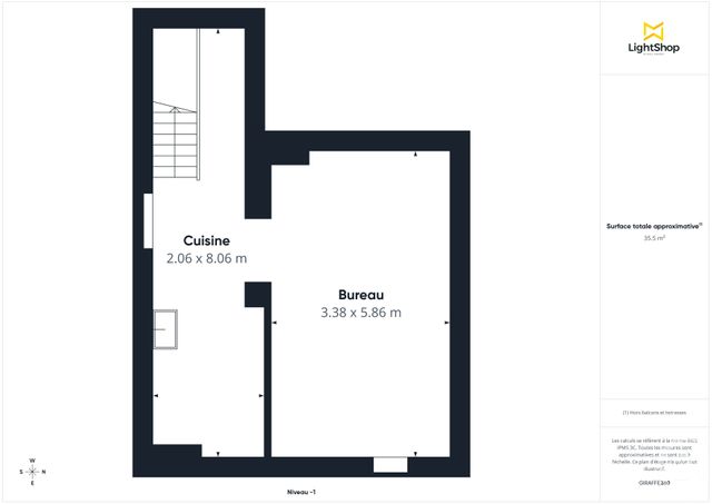 entreprise à louer - 79.44 m2 - PARIS - 75 - ILE-DE-FRANCE - Century 21 Chorus Saint-Antoine