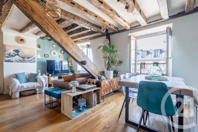 Appartement F3 bis à vendre - 3 pièces - 69.0 m2 - PARIS - 75011 - ILE-DE-FRANCE - Century 21 Chorus Saint-Antoine