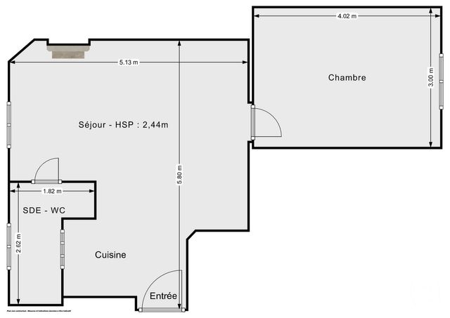 Appartement F2 à vendre - 2 pièces - 40.15 m2 - PARIS - 75012 - ILE-DE-FRANCE - Century 21 Chorus Saint-Antoine